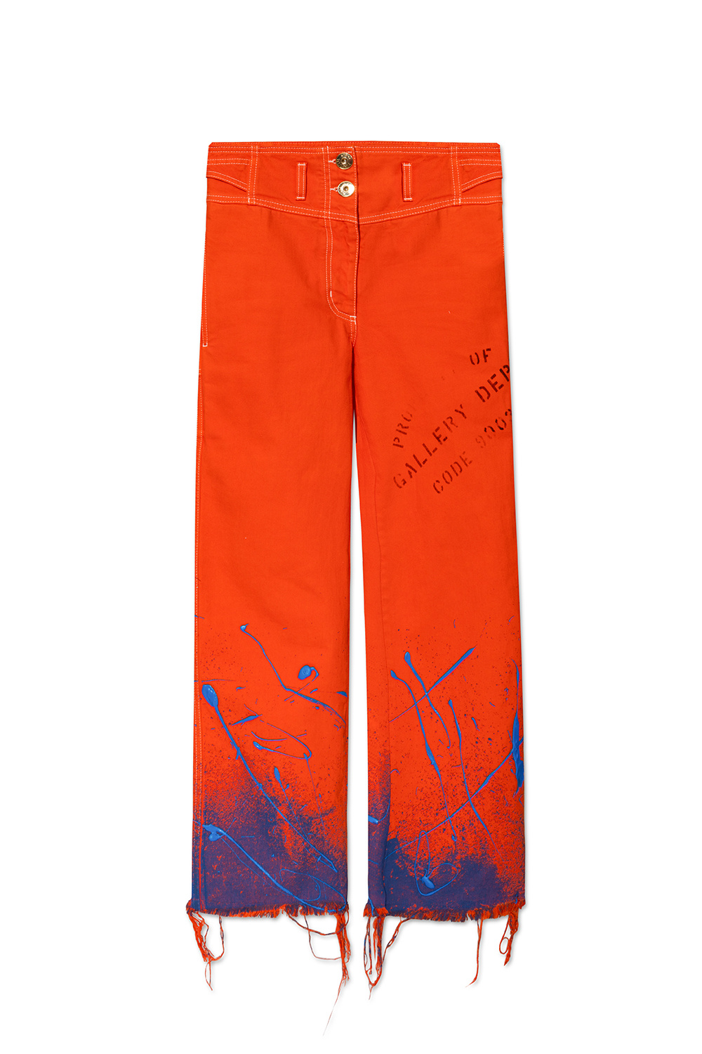 Lanvin x Gallery Dept Lanvin - Nike logo-waistband cycle